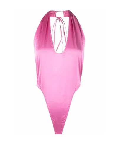 JACQUEMUS MENTALO OPEN-BACK BODYSUIT
