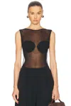 Jacquemus Le Body Platano In Black