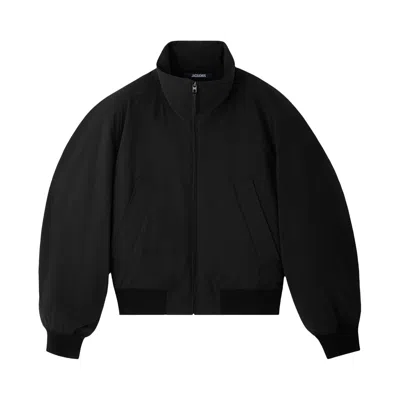 Pre-owned Jacquemus Le Bomber Aero 'black' | Men's Size 52