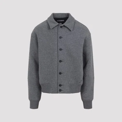 JACQUEMUS LE BOMBER FELTRO JACKET