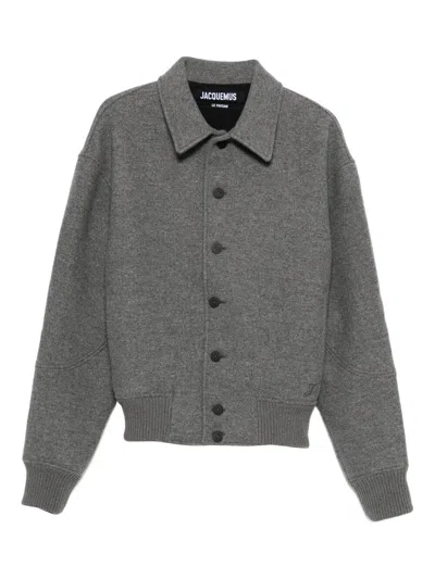 Jacquemus "le Bomber Feltro" In Gray