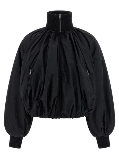 Jacquemus 'le Bomber Pallone' Bomber Jacket In Black
