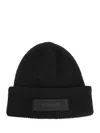 Jacquemus Le Bonnet Gros Grain Hat In Black