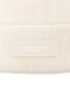 Jacquemus Le Bonnet Gros Grain In White
