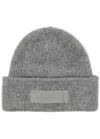 Jacquemus Le Bonnet Gros Grain Wool-blend Beanie In Dark Grey