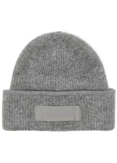 JACQUEMUS JACQUEMUS LE BONNET GROS GRAIN ALPACA-BLEND BEANIE