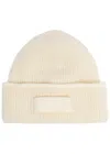 Jacquemus Le Bonnet Gros Grain Alpaca-blend Beanie In Off White