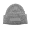 Jacquemus Le Bonnet Gros Grain Beanie In Gray