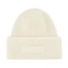 Jacquemus Le Bonnet Alpaca And Wool-blend Beanie In White