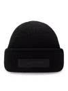 Jacquemus Le Bonnet Gros Grain In Black