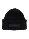 Jacquemus Men Black Round Crown Turn-up Brim Logo Patch To The Front In Black