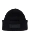 Jacquemus Men Black Round Crown Turn-up Brim Logo Patch To The Front In Black