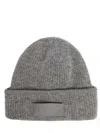 Jacquemus Le Bonnet Gros Grain In Grey