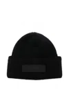 Jacquemus Men Black Round Crown Turn-up Brim Logo Patch To The Front In Black