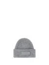 Jacquemus Le Bonnet Gros Grain Wool-blend Beanie In Dark Grey