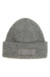 Jacquemus Le Bonnet Gros Grain In Grey