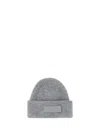 Jacquemus Le Bonnet Gros Grain Wool-blend Beanie In Dark Grey