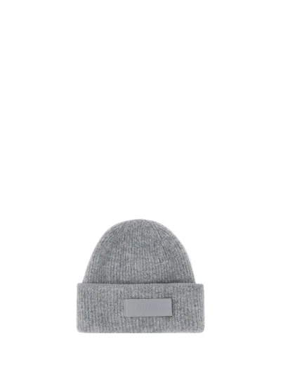 Jacquemus Le Bonnet Hat In Grey