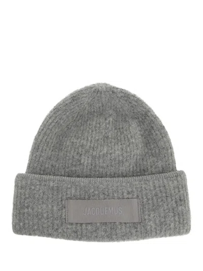 JACQUEMUS LE BONNET HATS GREY