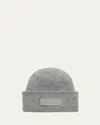 Jacquemus Le Bonnet Knit Wool-blend Beanie In Dark Grey