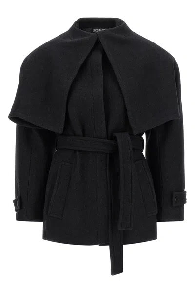 Jacquemus 'le Caban Boléro' Black Coat