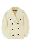 Jacquemus Le Caban Ovalo Coat In Multi