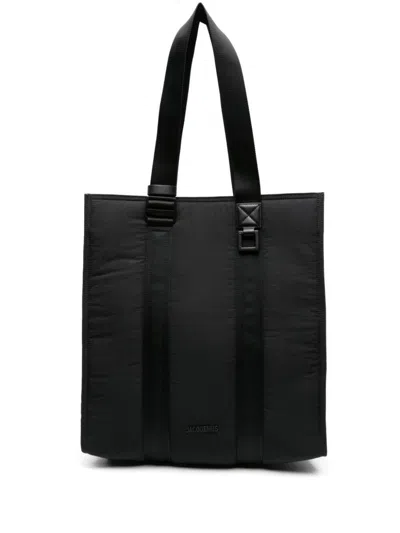 Jacquemus Le Cabas Cuerda Bags In Black