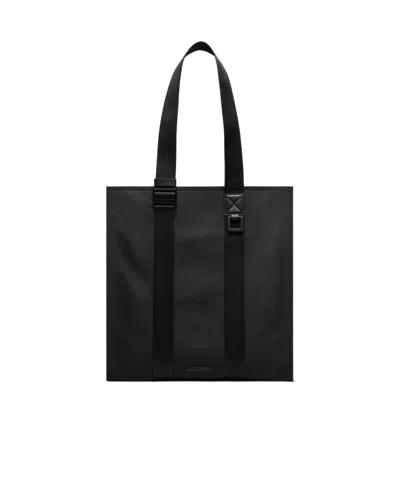 Jacquemus Le Cabas Cuerda Messenger Tote Bag In Black