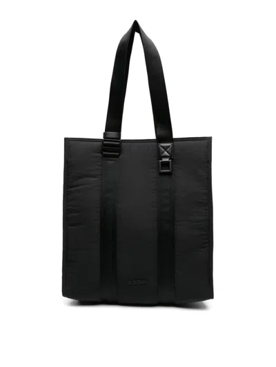 Jacquemus Le Cabas Cuerda Tote Bag In Cotton In Black