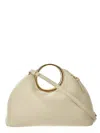 Jacquemus Le Calino Leather Tote Bag In Cream