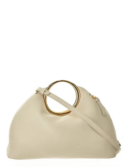 Jacquemus Off-white Les Sculptures 'le Calino' Bag In Ivory