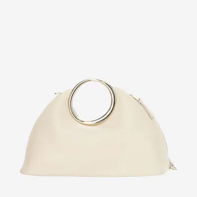 Jacquemus Le Calino Leather Tote Bag In White