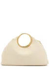 Jacquemus Le Calino Leather Top Handle Bag In Ivory