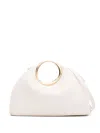 Jacquemus Le Calino Leather Tote Bag In Neutrals