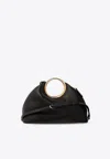 Jacquemus Le Calino Leather Tote Bag In Black