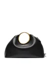 Jacquemus Women Le Petit Calino Leather Clutch In Black