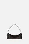 Jacquemus Ovalo Clutch In Black