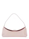 Jacquemus Smooth Pink Leather Le Calisso Handbag In Pink