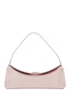 Jacquemus Smooth Pink Leather Le Calisso Handbag In Pink
