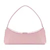 Jacquemus Le Calisso Pink Shoulder Bag With Engraved Snap Button In Leather In Pink