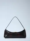 Jacquemus Le Calisson Crocodile-effect Leather Shoulder Bag In Multi