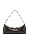 Jacquemus The Calisso Snake Print Shoulder Bag In Brown