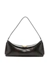 Jacquemus The Calisso Snake Print Shoulder Bag In Brown