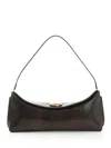 Jacquemus Le Calisson Crocodile-effect Leather Shoulder Bag In Brown