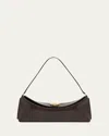 Jacquemus Le Calisso Snake-embossed Leather Shoulder Bag In Brown