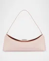 Jacquemus Le Calisson Leather Shoulder Bag In Pink