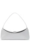 Jacquemus Le Calisson Leather Shoulder Bag In White