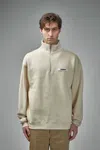 Jacquemus The Gros Grain High-collar Logo Sweatshirt In Neutral