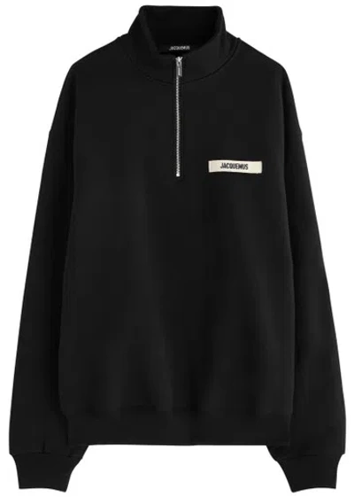 JACQUEMUS JACQUEMUS LE CAMIONNEUR GROS GRAIN COTTON SWEATSHIRT
