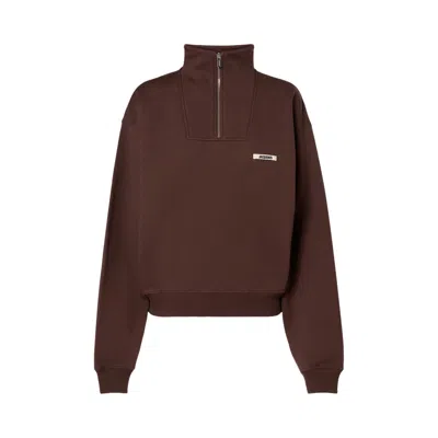 Pre-owned Jacquemus Le Camionneur Gros Grain 'dark Brown' | Men's Size M